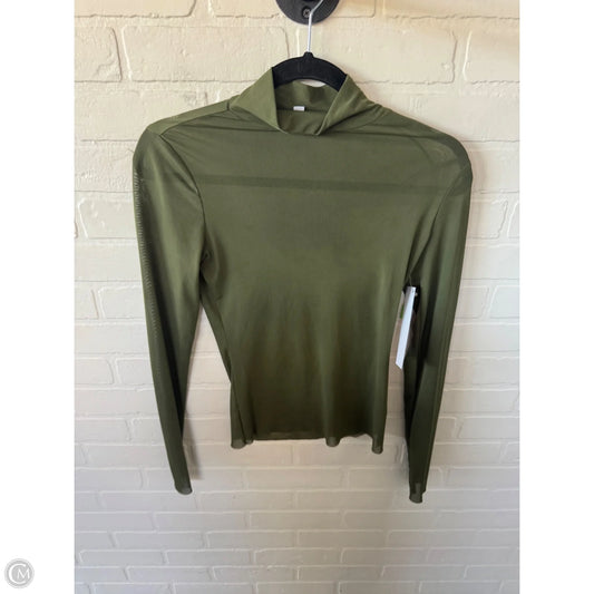 Top Long Sleeve By Afrm In Green, Size: S
