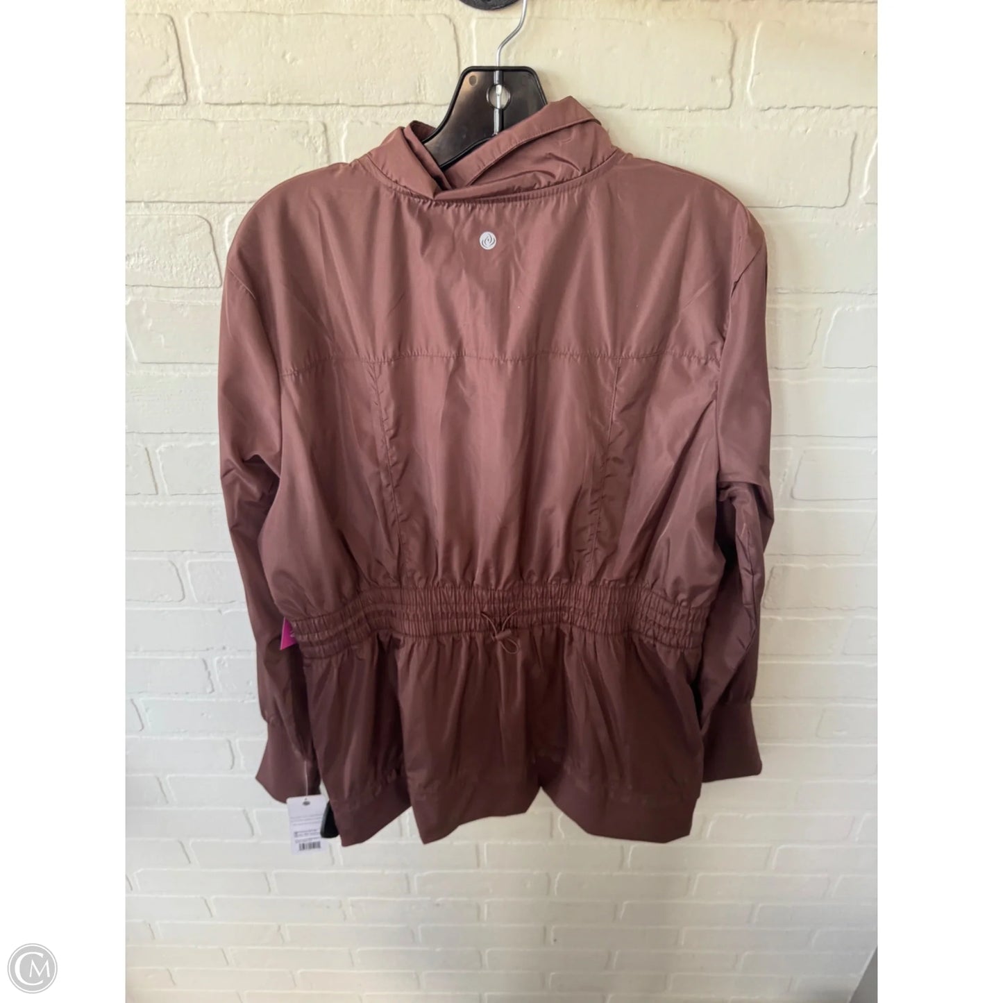Athletic Jacket By Apana In Brown, Size: L