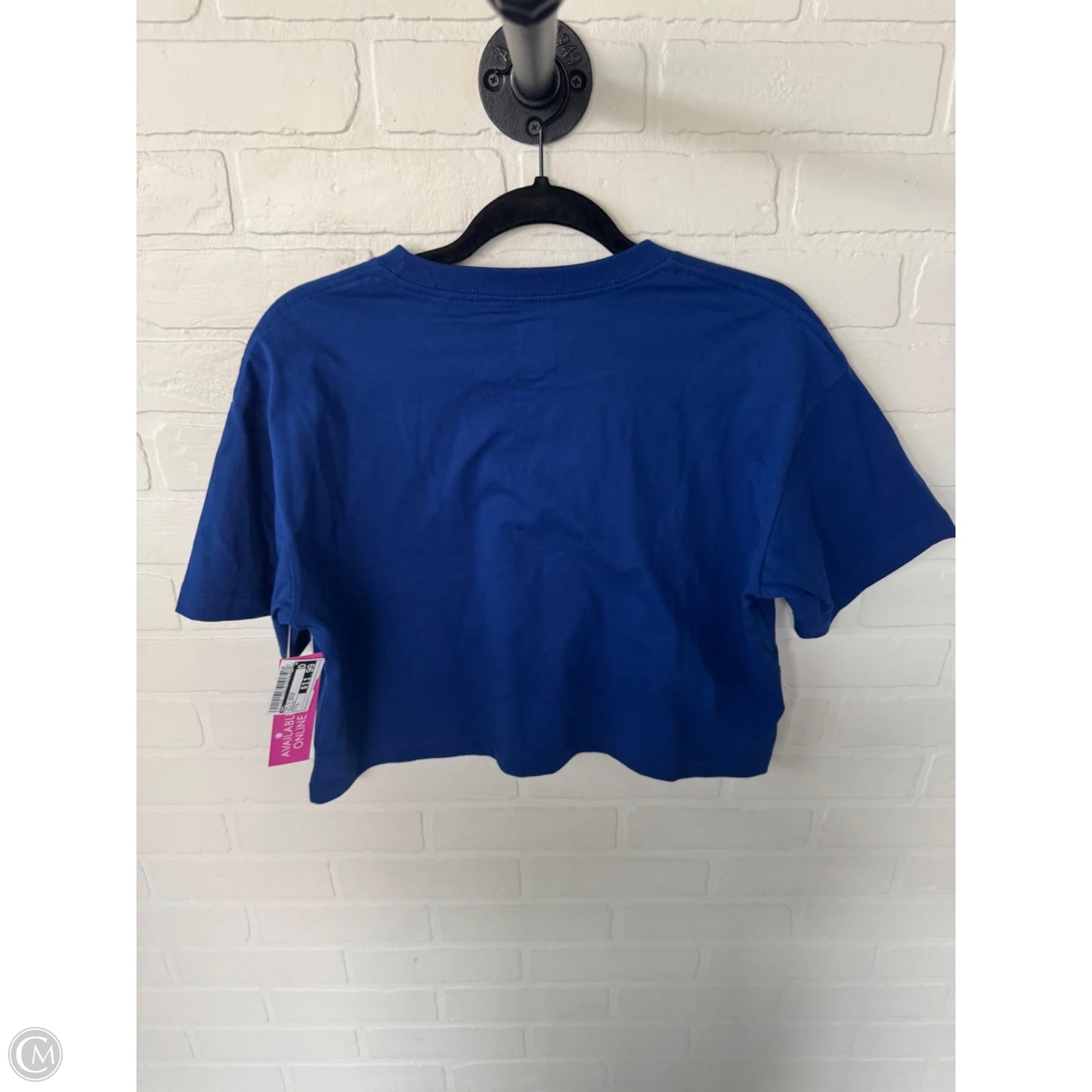 Top Short Sleeve Basic By Nfl In Blue & Orange, Size: S