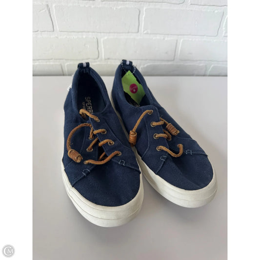 Shoes Sneakers By Sperry In Blue, Size: 10