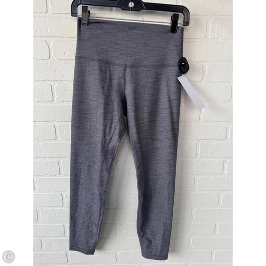 Athletic Leggings By Lululemon In Grey, Size: 6