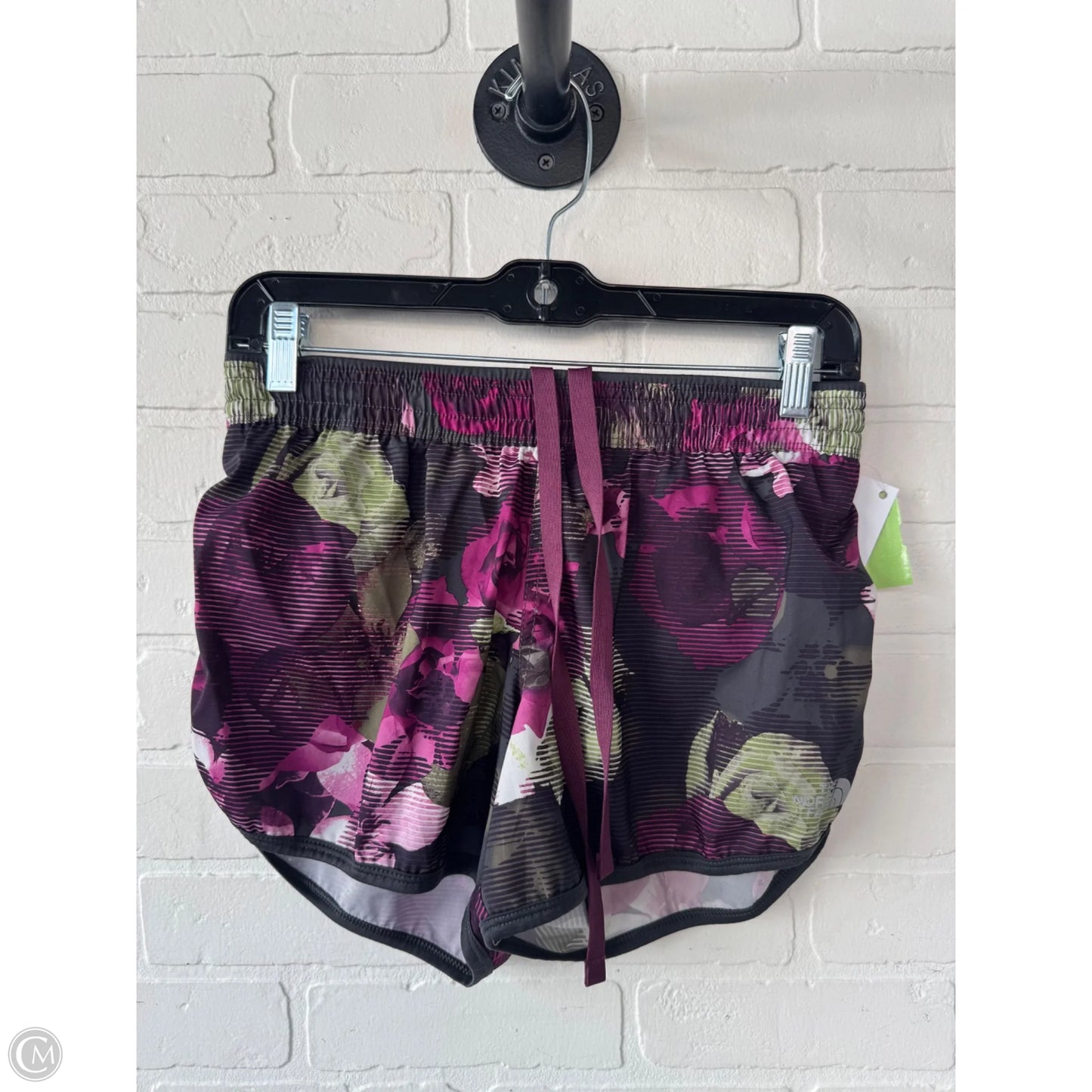 Shorts By The North Face In Green & Pink, Size: 4