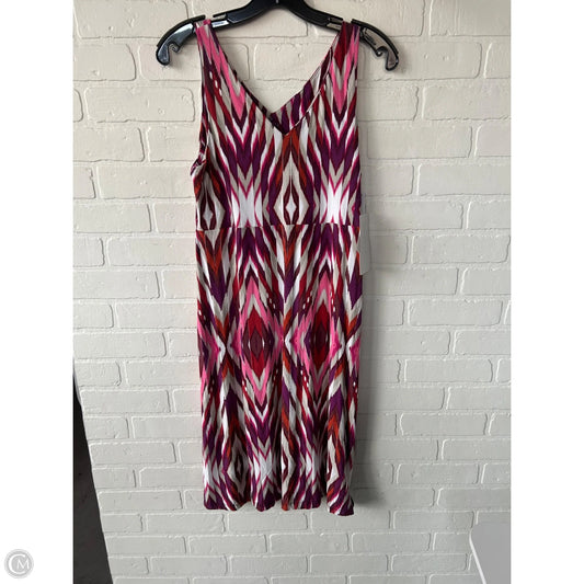 Athletic Dress By Athleta In Pink & Purple, Size: M