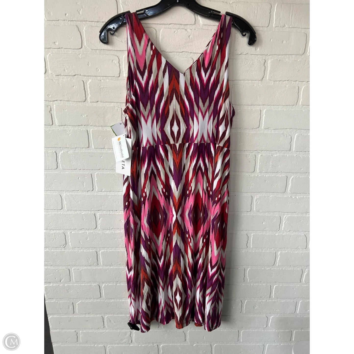 Athletic Dress By Athleta In Pink & Purple, Size: M