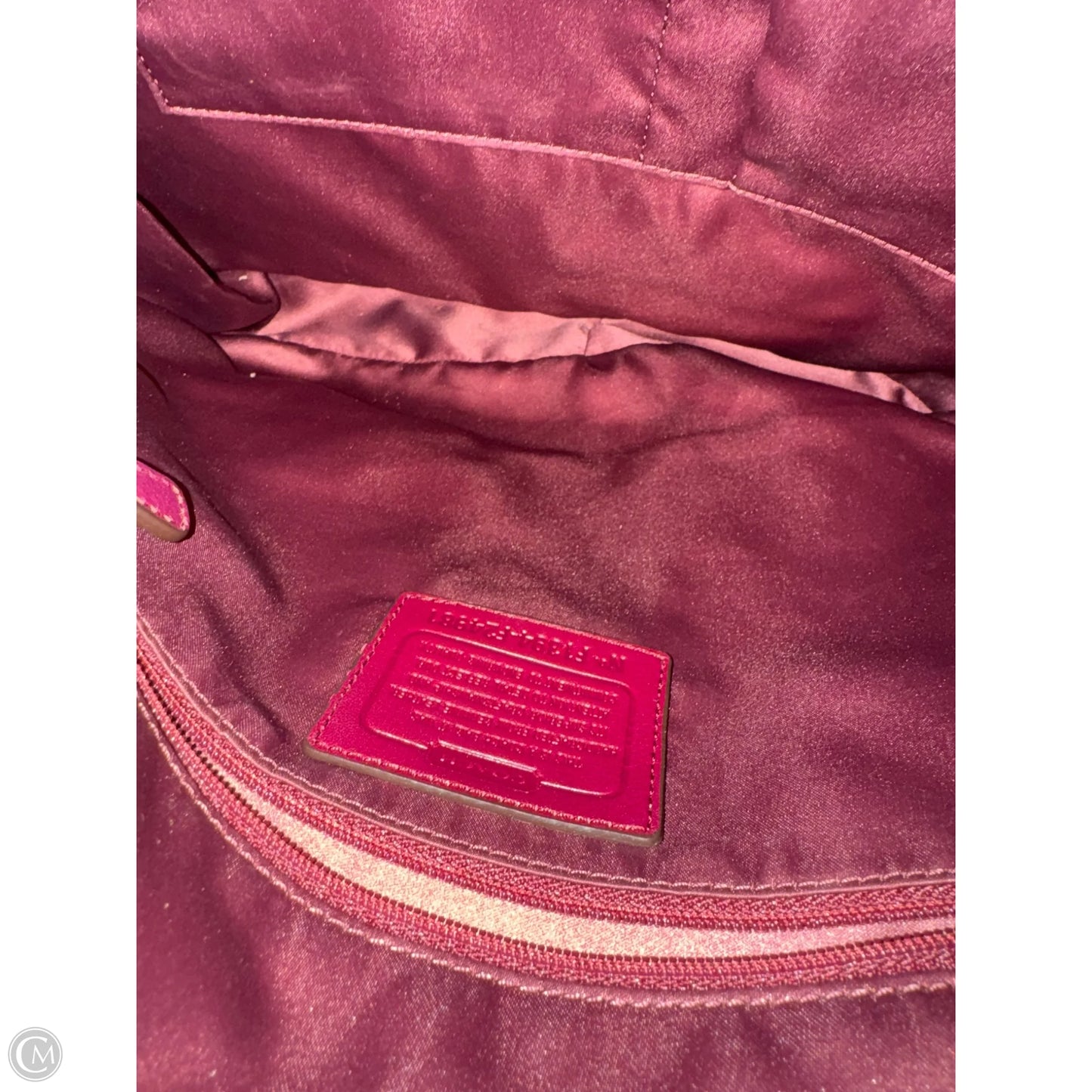 Tote Designer By Coach, Size: Large