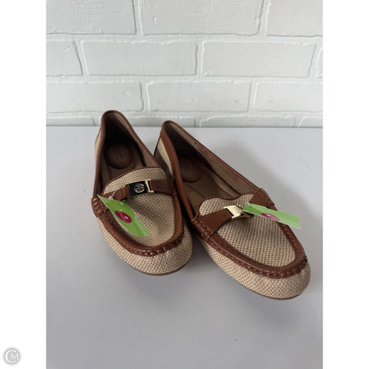 Shoes Flats By Giani Bernini In Brown & Cream, Size: 9
