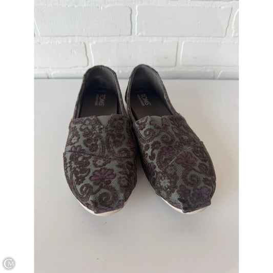 Shoes Flats By Toms In Brown, Size: 8.5