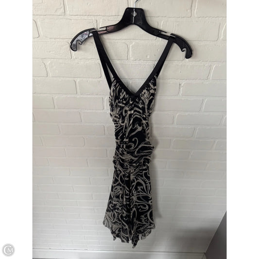 Dress Party Midi By Cmc In Black & Cream, Size: S