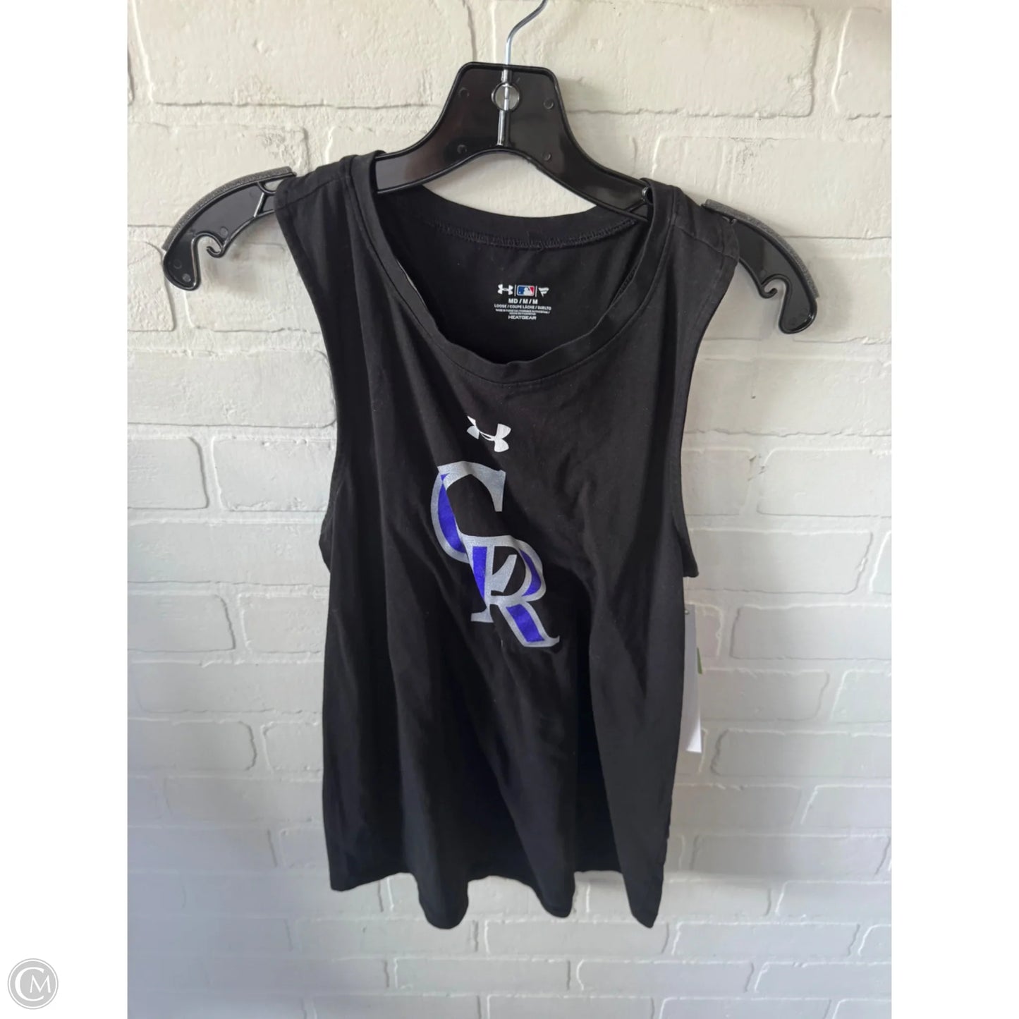 Tank Top By Under Armour In Black, Size: M