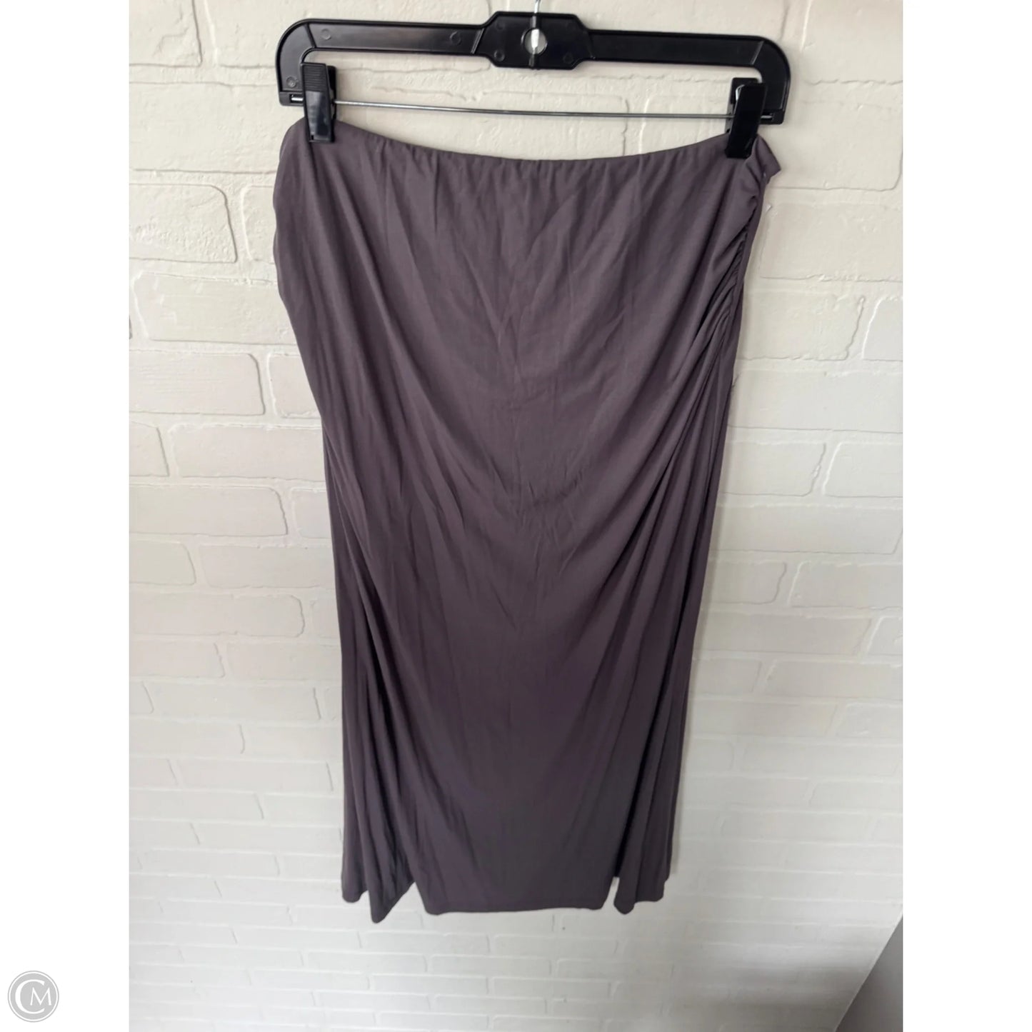 Skirt Maxi By Cmc In Grey, Size: 16