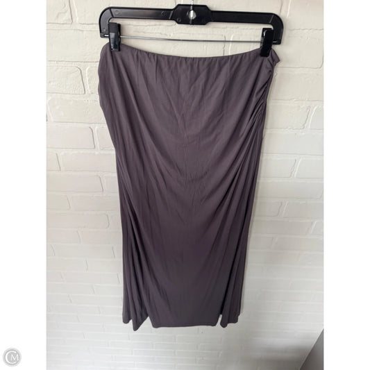 Skirt Maxi By Cmc In Grey, Size: 16