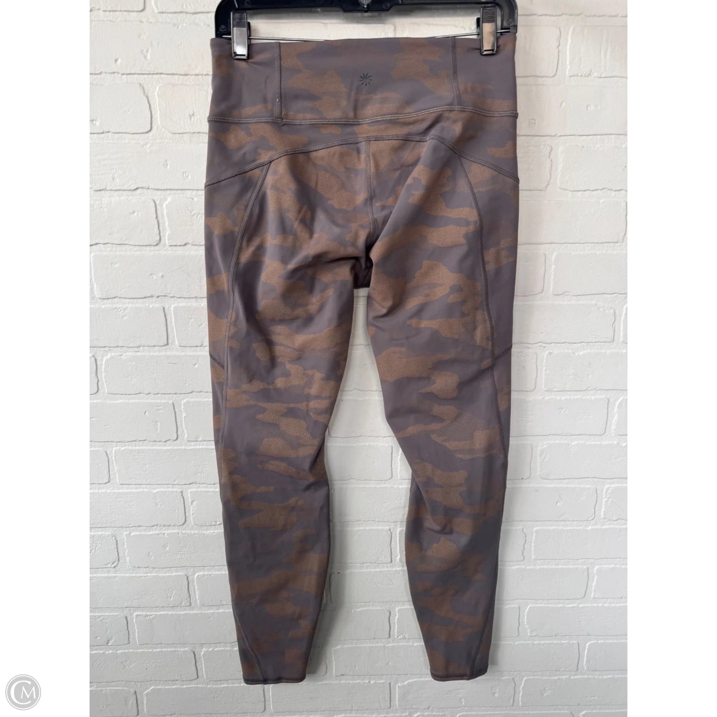 Athletic Leggings By Athleta In Grey, Size: 8