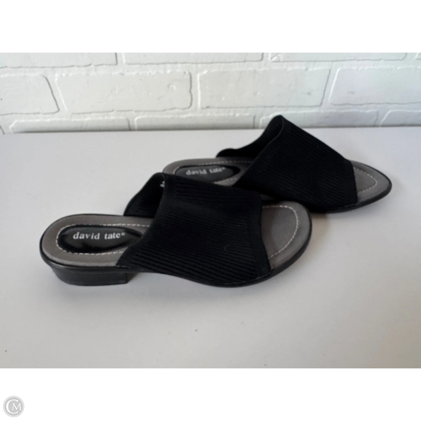 Sandals Heels Block By Clothes Mentor In Black, Size: 8.5