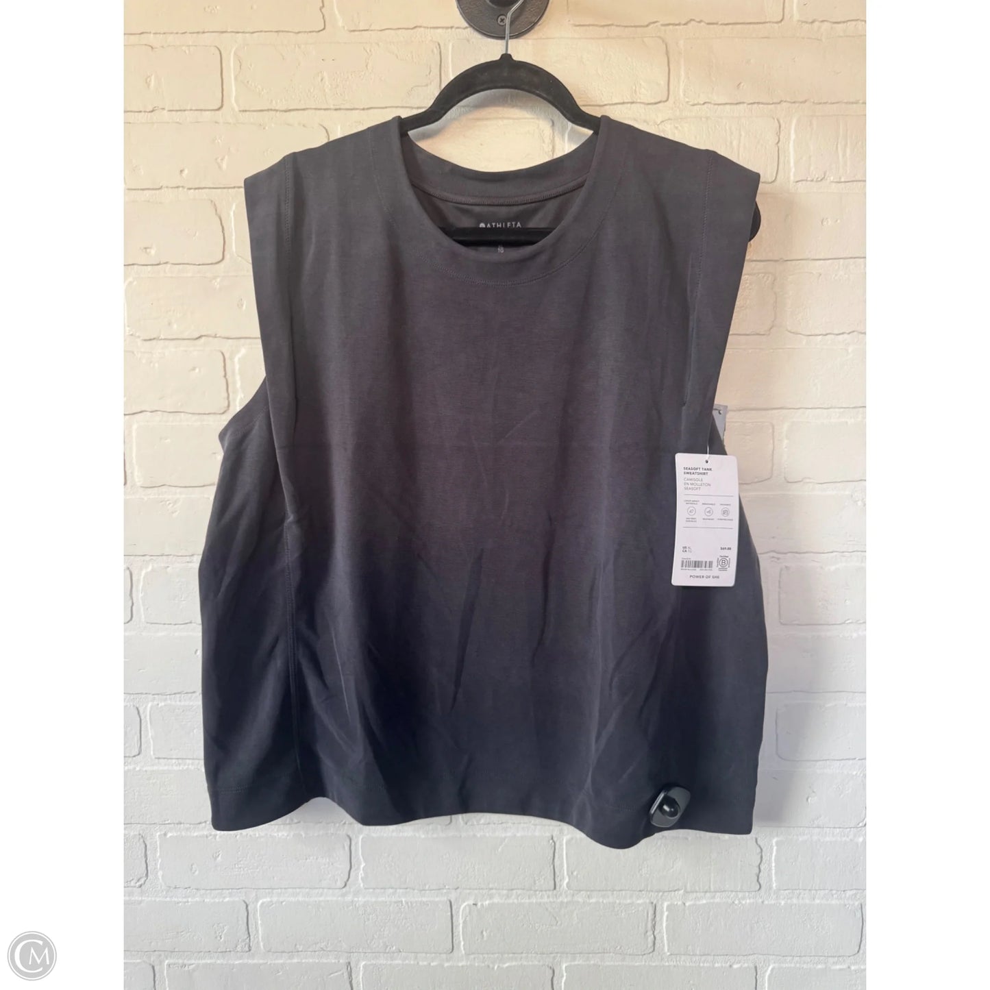 Athletic Tank Top By Athleta In Grey, Size: Xl