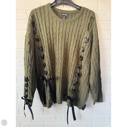 Sweater By Clothes Mentor In Green, Size: Xl