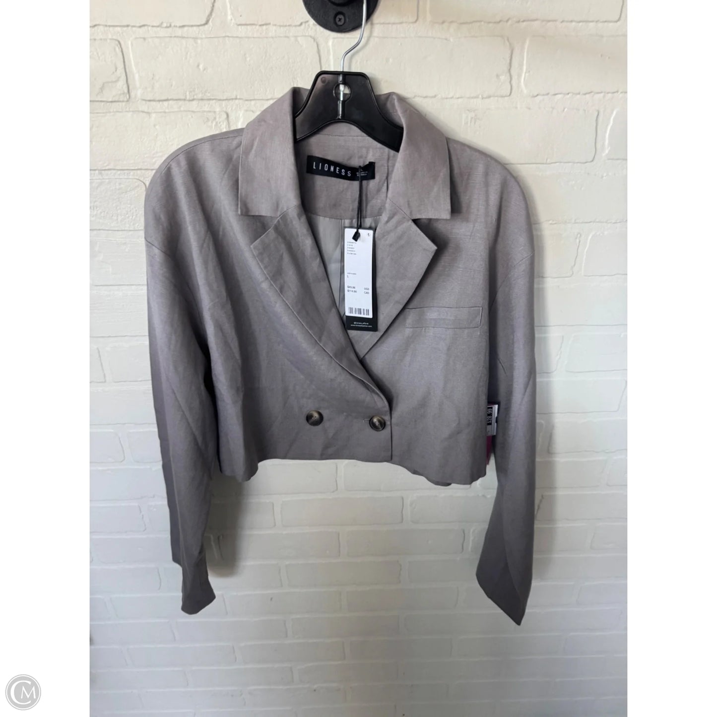 Blazer By Cmb In Grey, Size: L