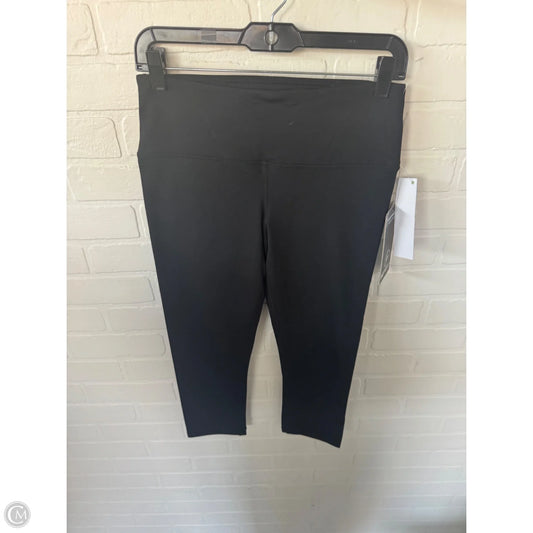 Athletic Capris By 90 Degrees By Reflex In Black, Size: 8