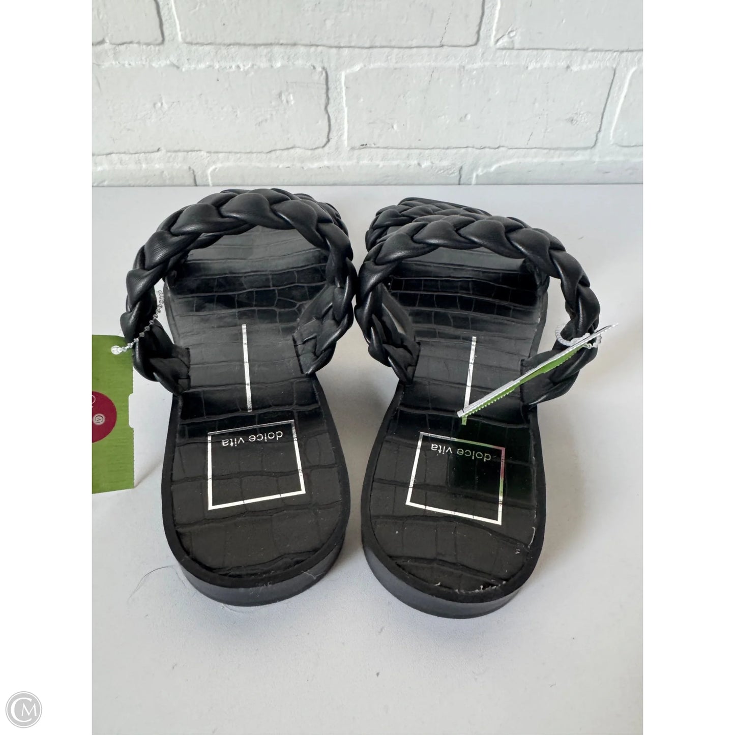 Sandals Flats By Dolce Vita In Black, Size: 8