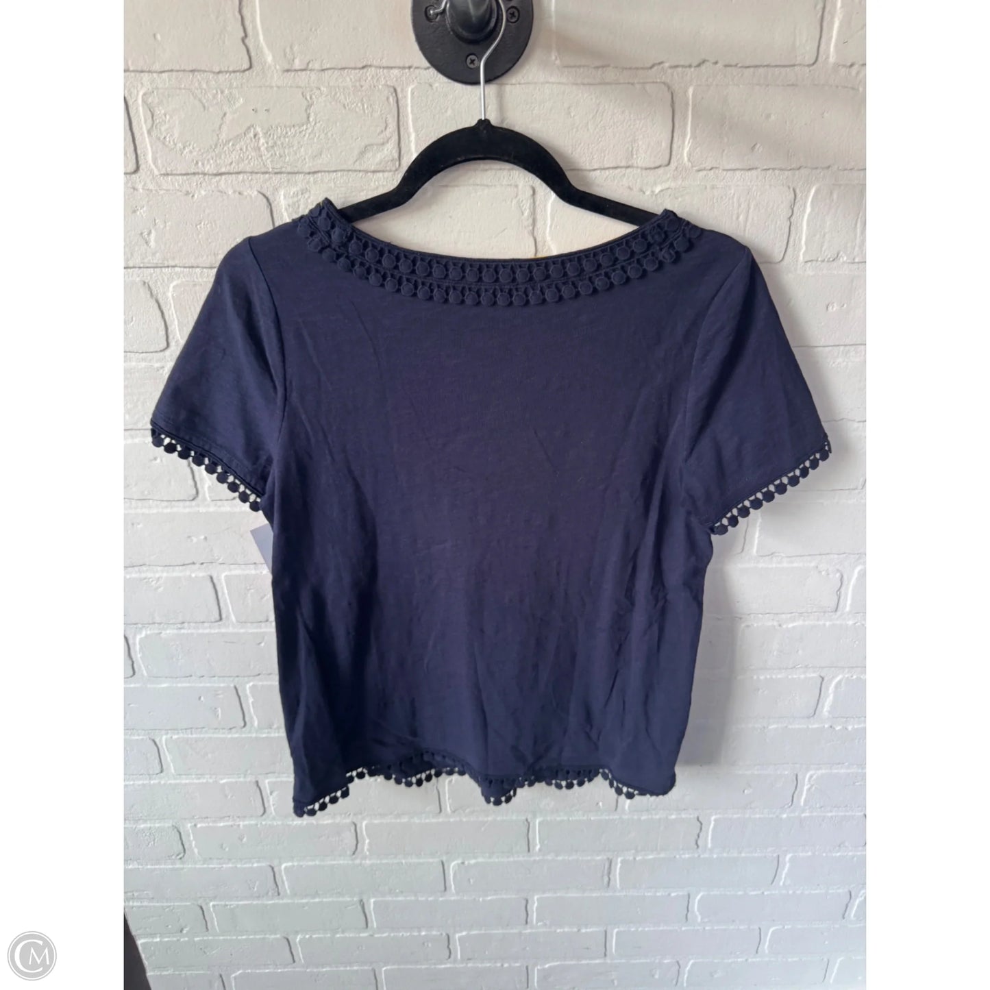 Top Short Sleeve By Boden In Blue, Size: S
