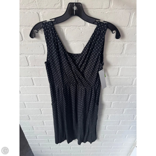 Dress Casual Short By Garnet Hill In Black & White, Size: Xs