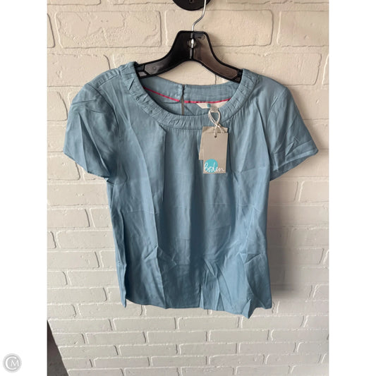 Top Short Sleeve By Boden In Blue, Size: S