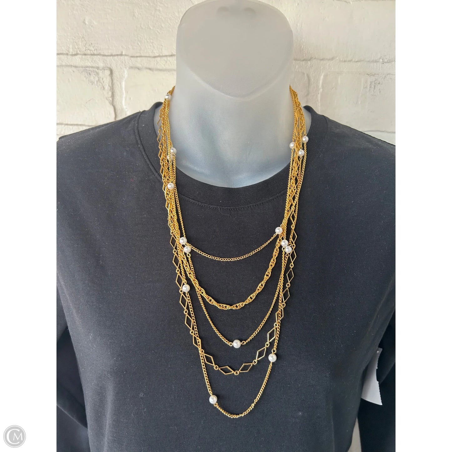 Necklace Layered By Clothes Mentor