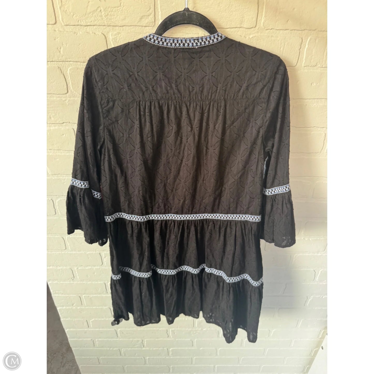 Dress Casual Short By Tommy Bahama In Black & Blue, Size: S