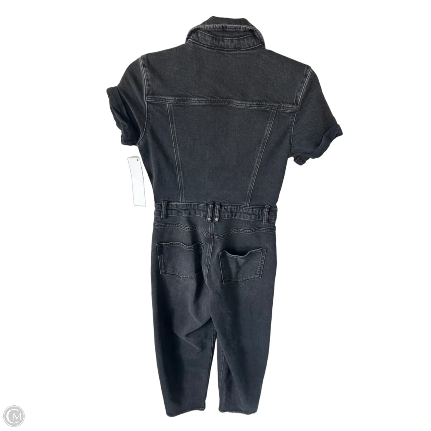 Jumpsuit By Paige In Black Denim, Size: Xs