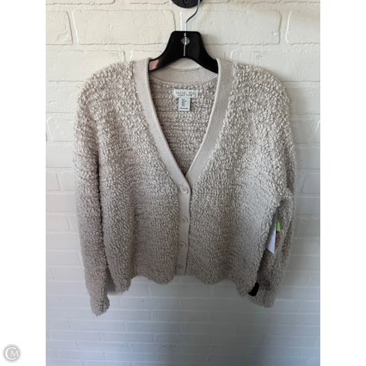 Sweater Cardigan By Rachel Zoe In Cream, Size: L