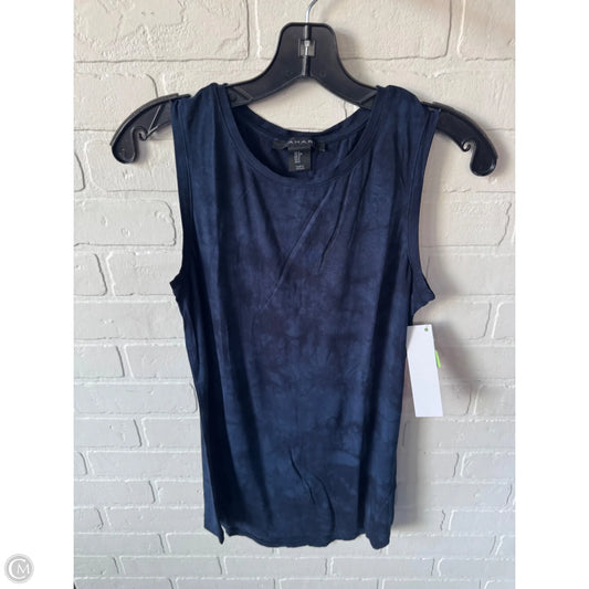 Top Sleeveless Basic By Tahari In Navy, Size: S