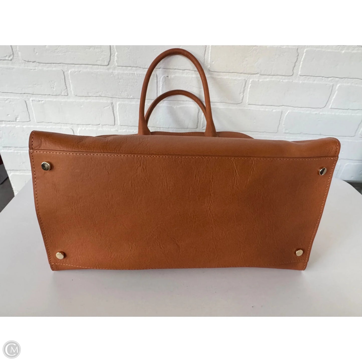 Tote Leather By Cmc, Size: Large
