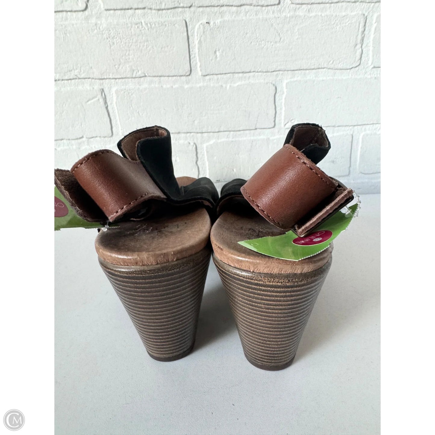 Sandals Heels Block By Dansko In Black, Size: 7.5