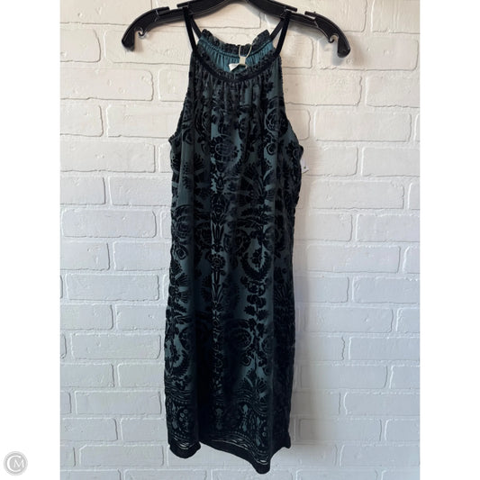 Dress Party Short By Max Studio In Black & Green, Size: Xs