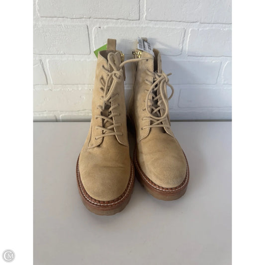 Boots Ankle Flats By Vince In Tan, Size: 7.5