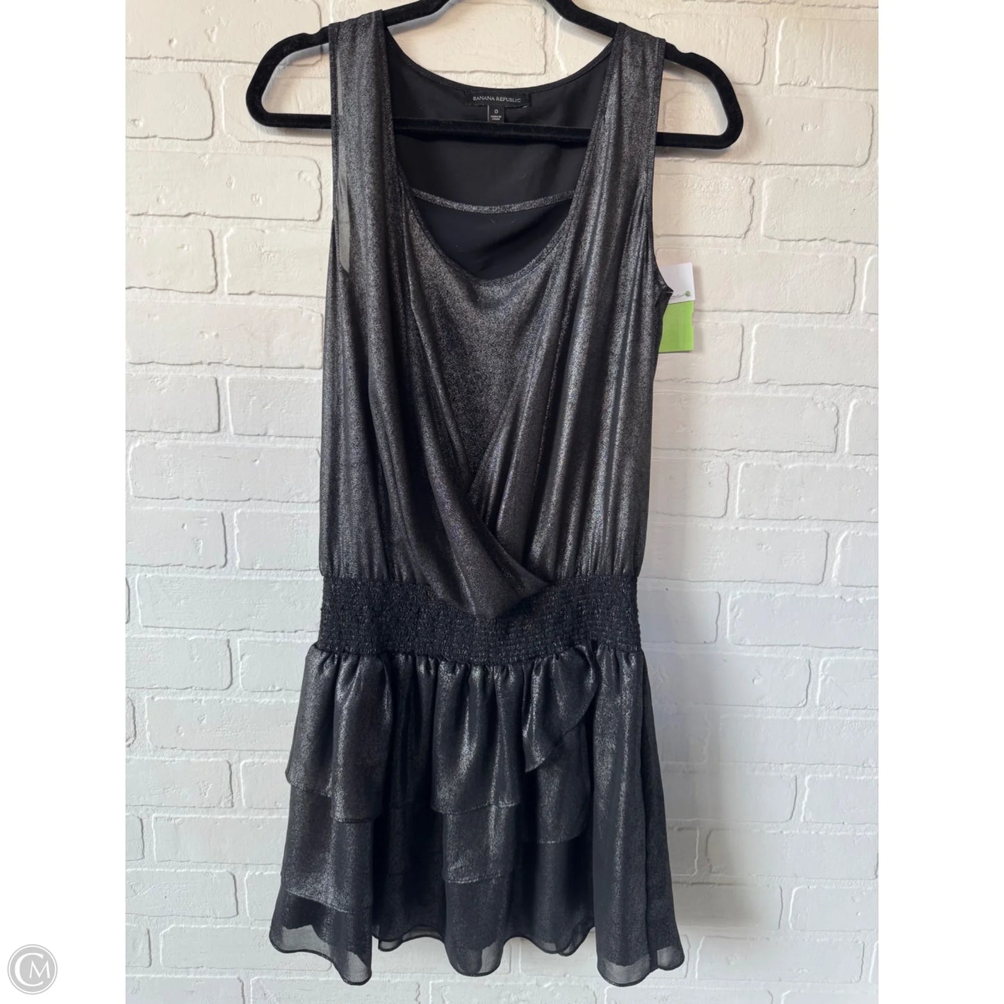 Dress Party Short By Banana Republic In Black, Size: Xs
