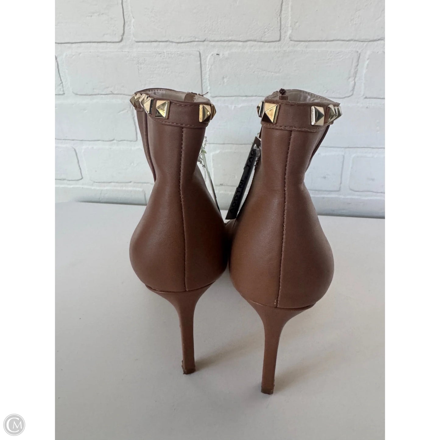 Boots Ankle Heels By White House Black Market In Brown & Gold, Size: 7