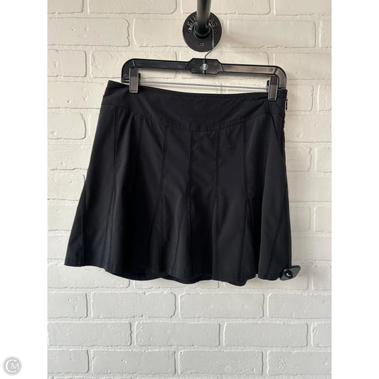 Athletic Skort By Athleta In Black, Size: 6