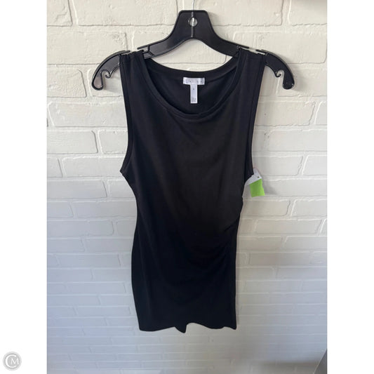 Dress Casual Midi By Leith In Black & Blue, Size: M