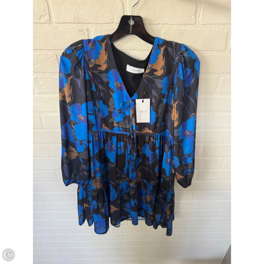 Dress Party Short By Greylin In Black & Blue, Size: Xs