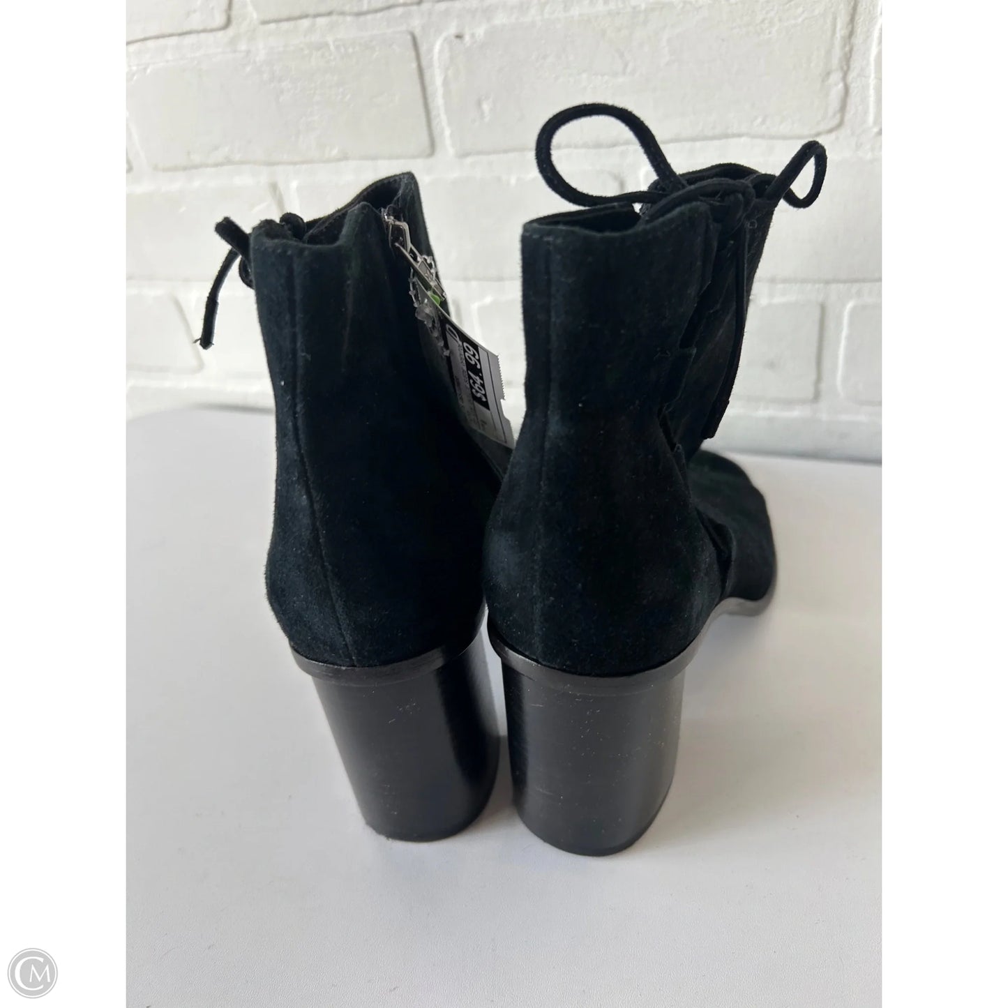 Boots Designer By Frye In Black, Size: 8