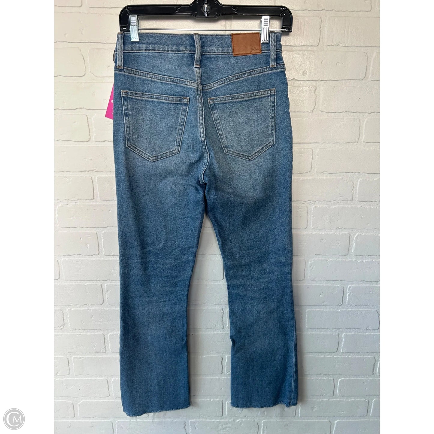 Jeans Boot Cut By J. Crew In Blue Denim, Size: 0