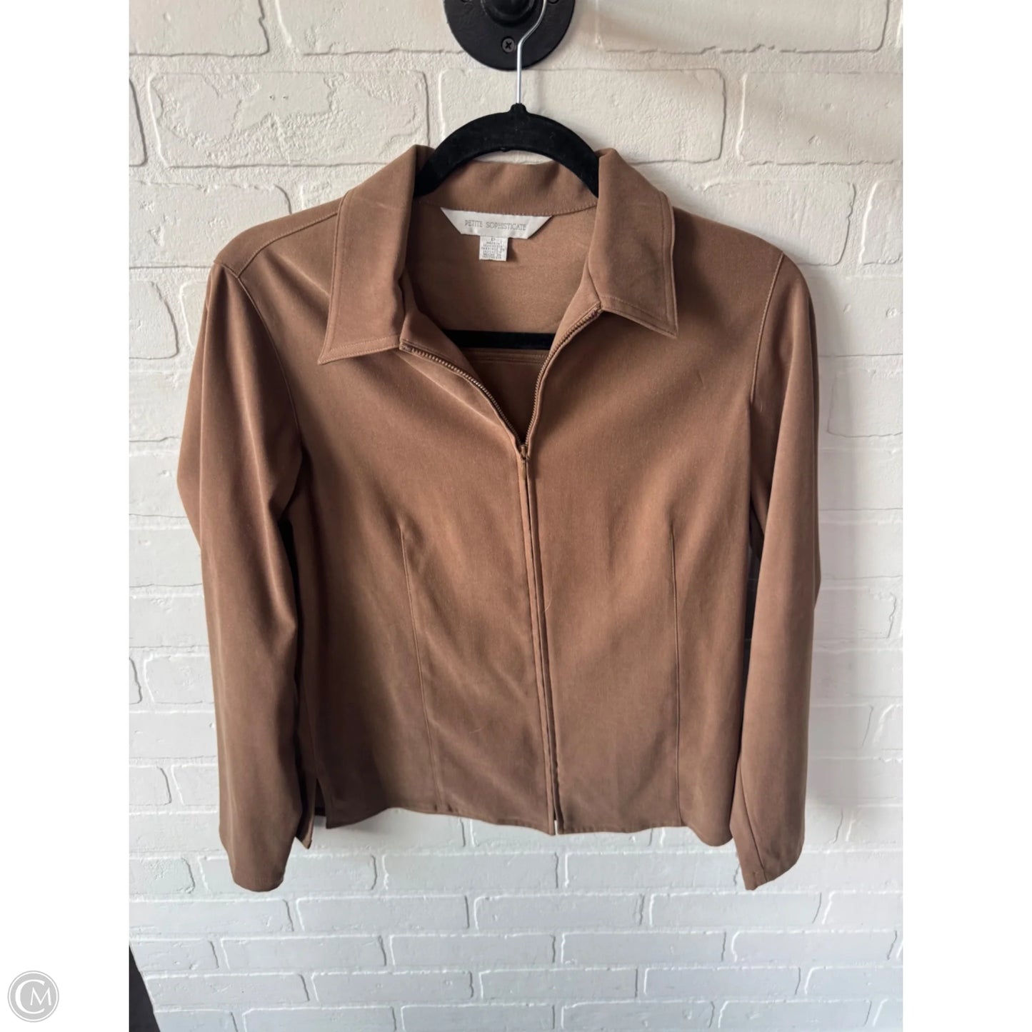Jacket Other By Petite Sophisticate In Brown, Size: S