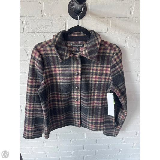 Jacket Other By Banana Republic In Black & Tan, Size: Mp