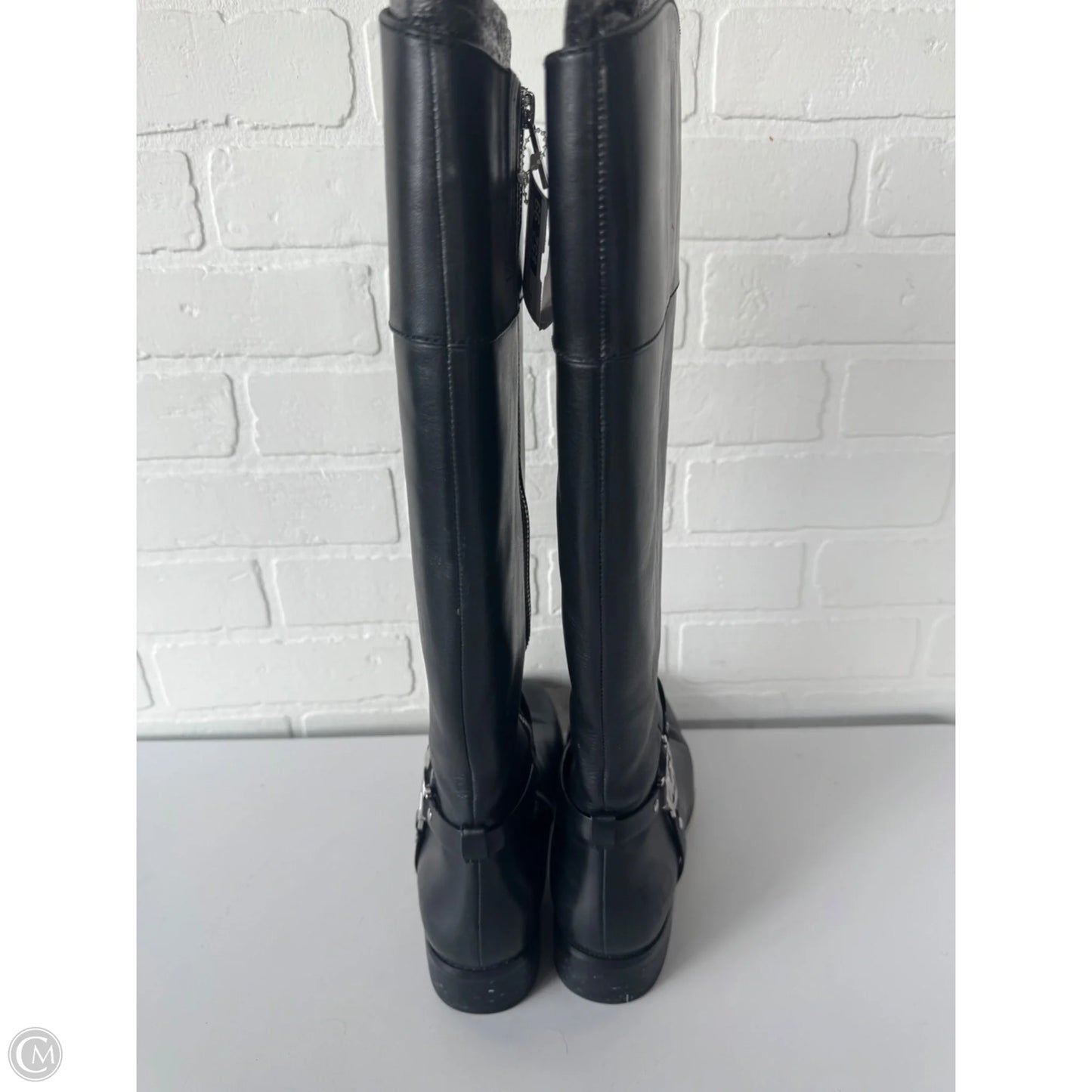 Boots Designer By Michael Kors In Black, Size: 8