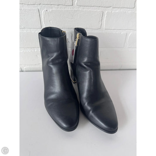 Boots Ankle Heels By Calvin Klein In Black, Size: 8
