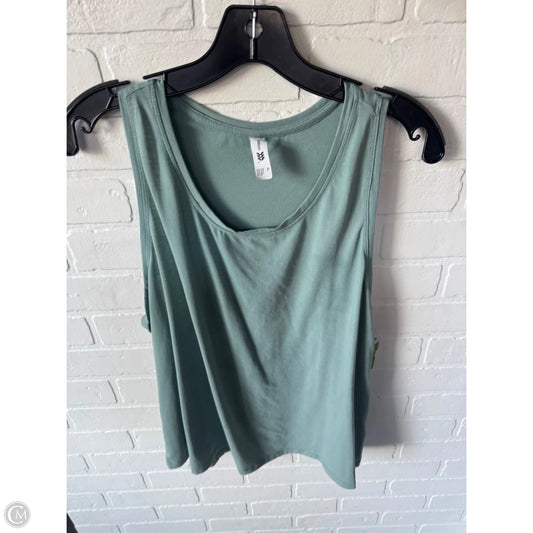 Athletic Tank Top By All In Motion In Green, Size: Xl