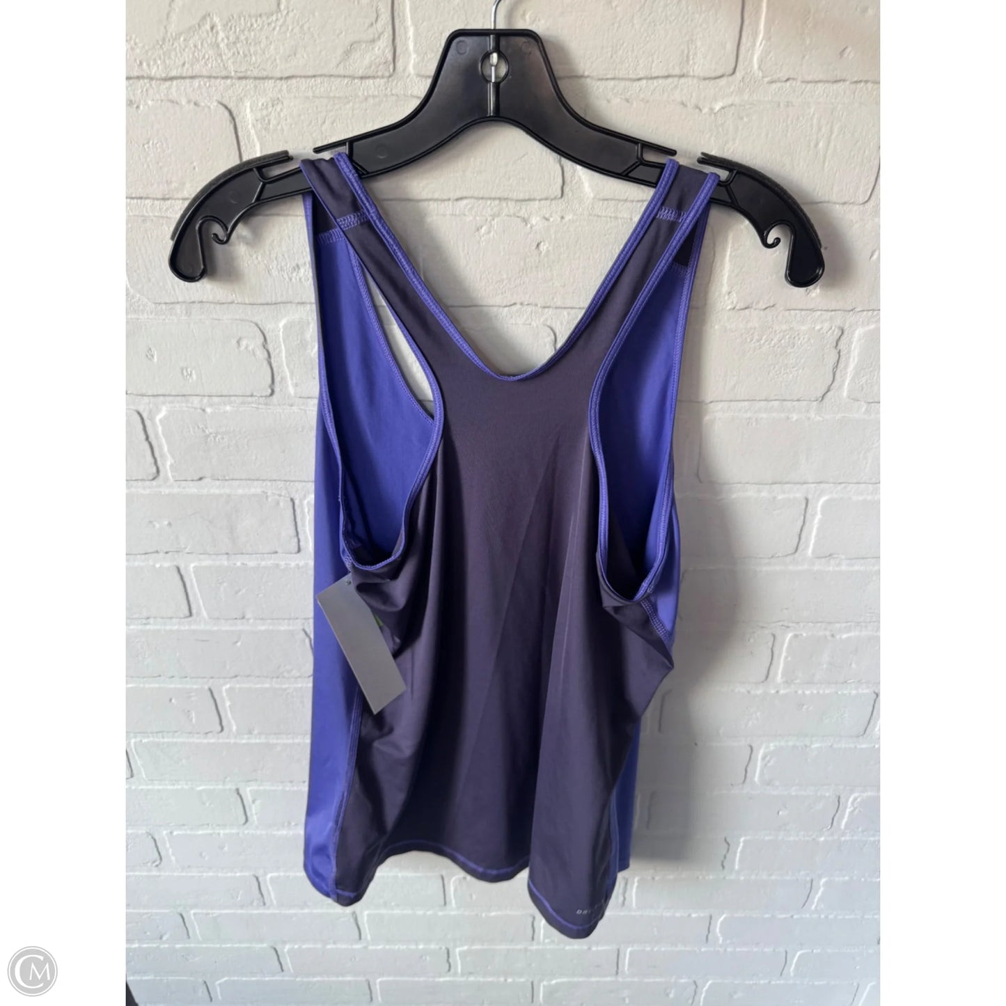Athletic Tank Top By Nike Apparel In Purple, Size: L