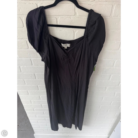 Dress Casual Midi By Idyllwind In Black, Size: Xl