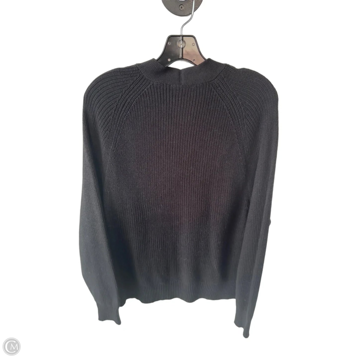 Sweater Cardigan By Belle By Kim Gravel In Black, Size: L