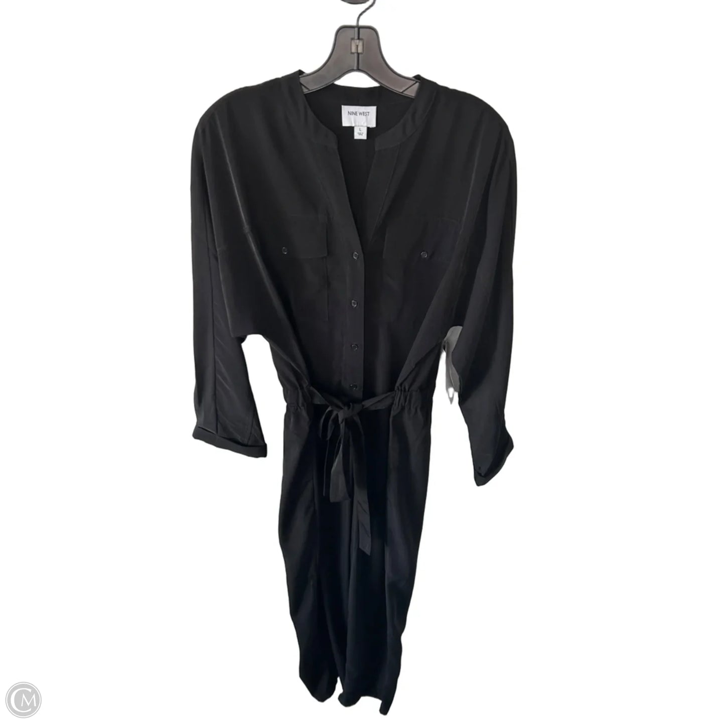 Jumpsuit By Nine West Apparel In Black, Size: L